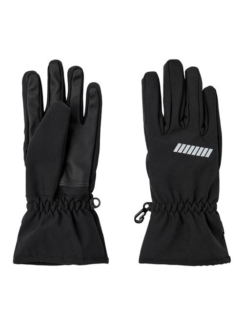 NAME IT Handsker 'NKMAlfa'  grå / sort