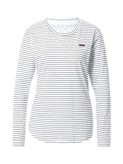 alife & kickin Shirts 'LeaAK'  sort / hvid