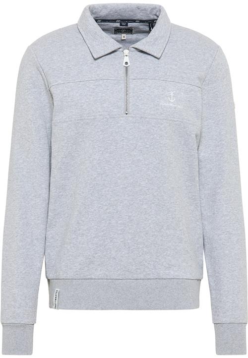 DreiMaster Maritim Sweatshirt  grå-meleret