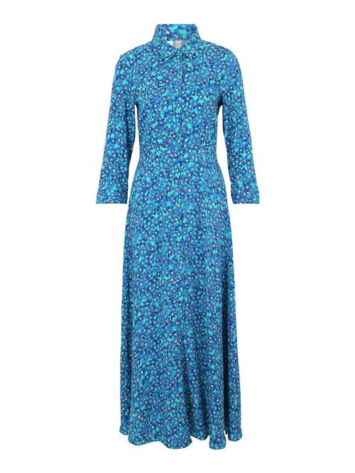 YAS Kjole 'YASSavanna'  blå / jade / hvid