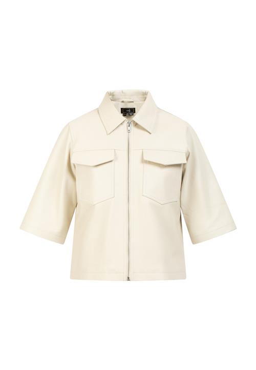 faina Overgangsjakke  uldhvid