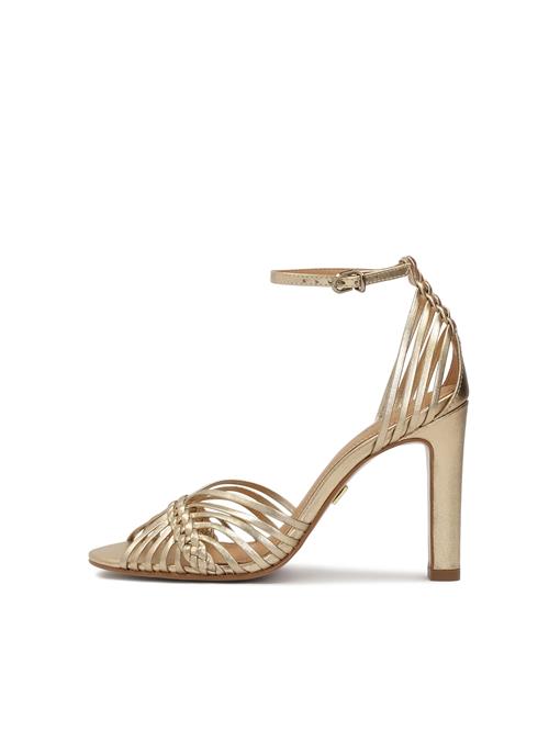 Kazar Sandaler med rem  guld