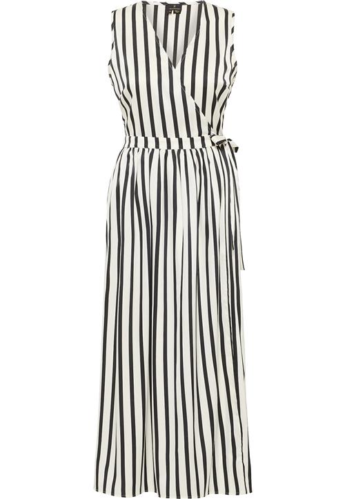 DreiMaster Klassik Kjole  sort / hvid