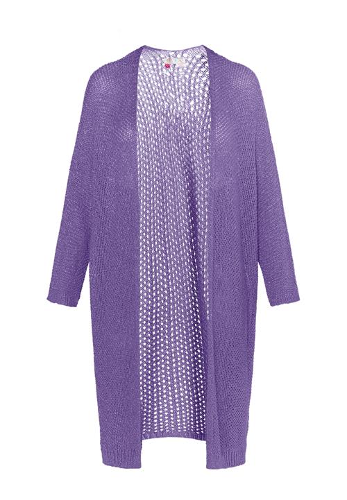 IZIA Cardigan  lilla / sølv