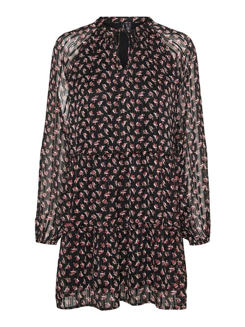 VERO MODA Kjole 'SOFIA'  gammelrosa / rød / sort / offwhite