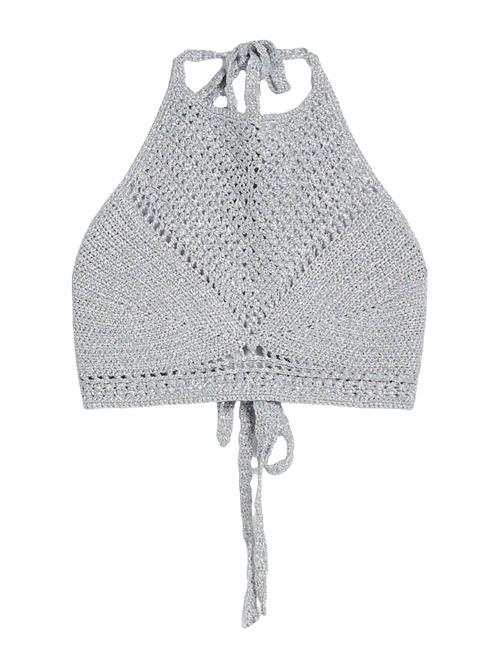 Bershka Sticktop  sølv