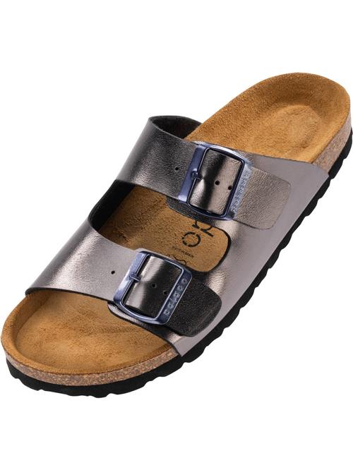 Palado Pantoletter 'Korfu PF'  sølvgrå