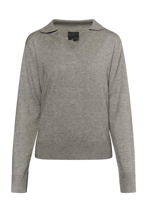 DreiMaster Klassik Pullover  grå-meleret