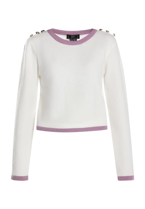 faina Pullover 'Paino'  lilla / hvid