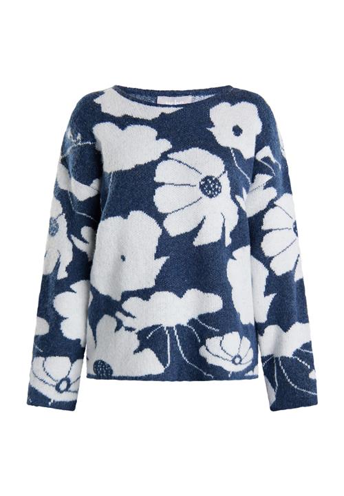 Usha Pullover 'Lurea'  marin / hvid