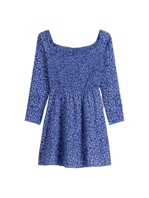 Bershka Kjole  blå / navy / hvid