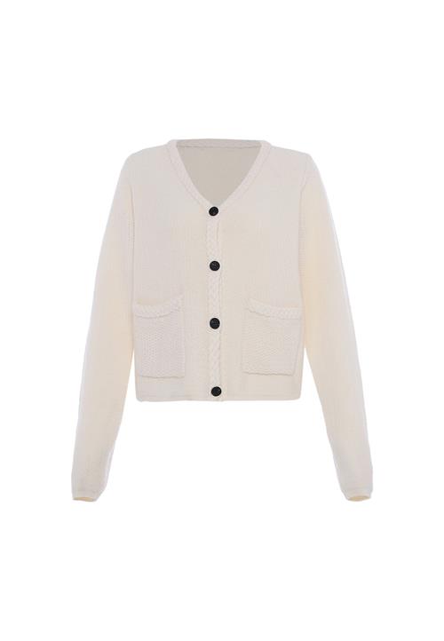 faina Cardigan  uldhvid