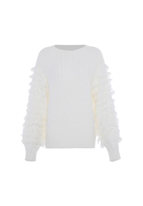 faina Pullover  hvid
