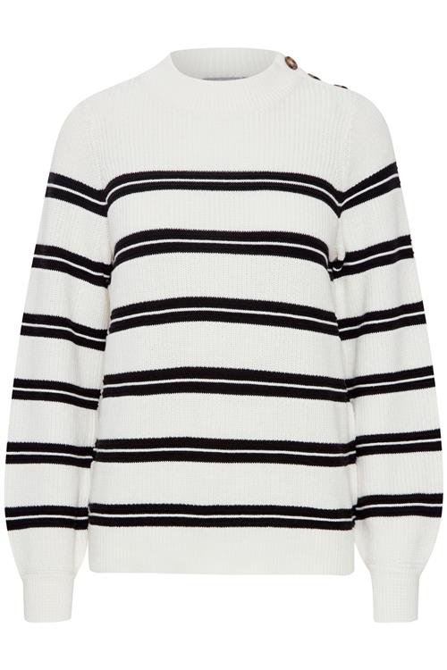 Fransa Pullover  sort / hvid