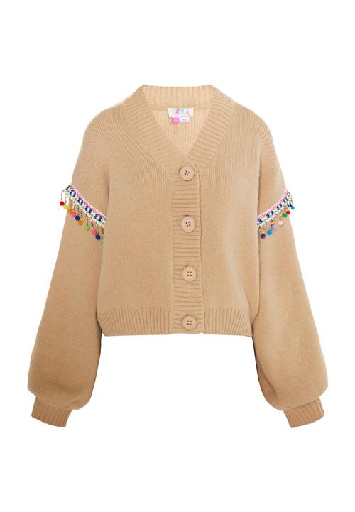 IZIA Cardigan  beige / blå / grøn / pink
