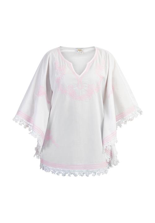 usha FESTIVAL Kappe  pink / hvid