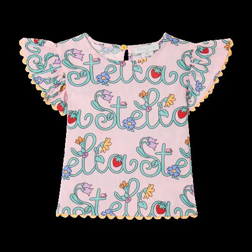 Stella McCartney Kids Til Toppen Rosa Multicolor  Rosa/Multicolor-3 Y  Lyserød  3 år  kvinde