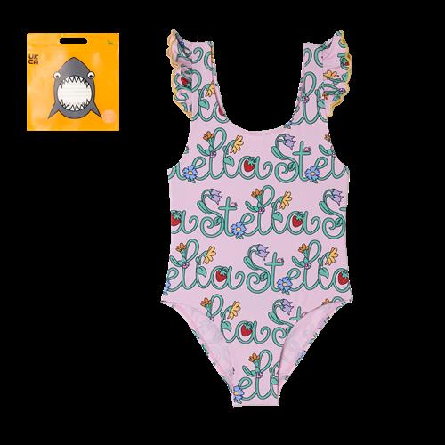 Stella McCartney Kids Badedragt Rosa Multicolor  Rosa/Multicolor-6 Y  Lilla  6 år  kvinde