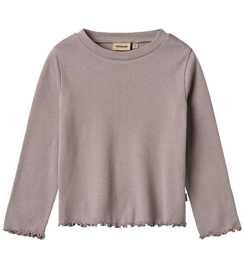 Wheat Bluse - Rib - Else - Dusty Purple