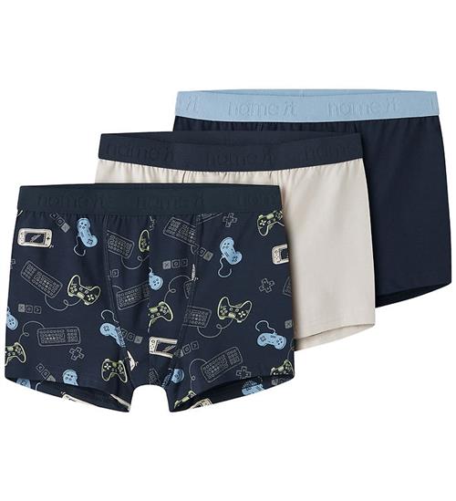 Name It Boxershorts - Noos - NkmBoxer - Navy Blazer/Pumice Stone
