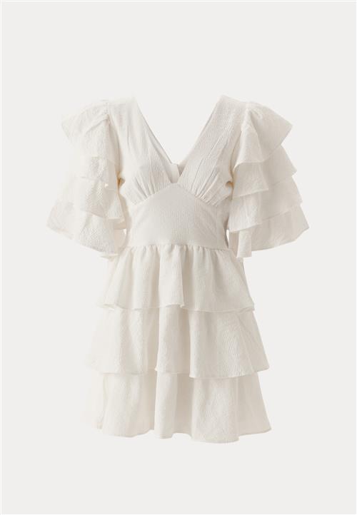 Bubbleroom Occasion Frilled Sleeve Short Dress