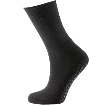 Trofé Trofe Cotton Antislip Sock Strømper 2P Sort Str 35/38 Dame