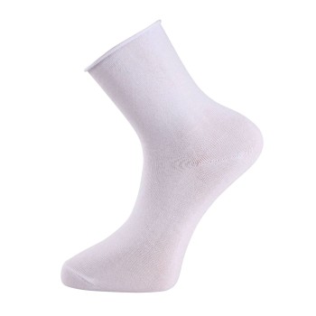 Trofé Trofe Cotton Solid Sock Strømper 2P Hvid Strl 37/41 Dame