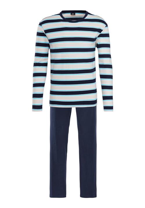 H.I.S Pyjamas lang  blå / grå