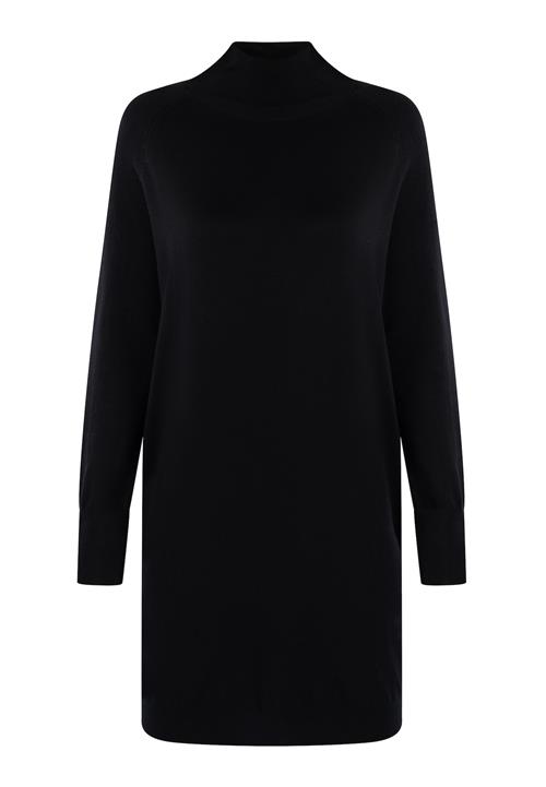 RISA Strikkjole  sort