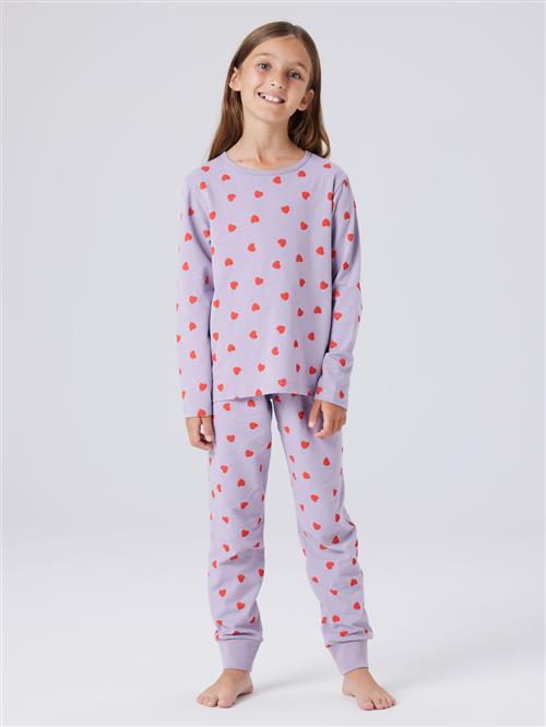 NAME IT Natsæt Lavender Hearts