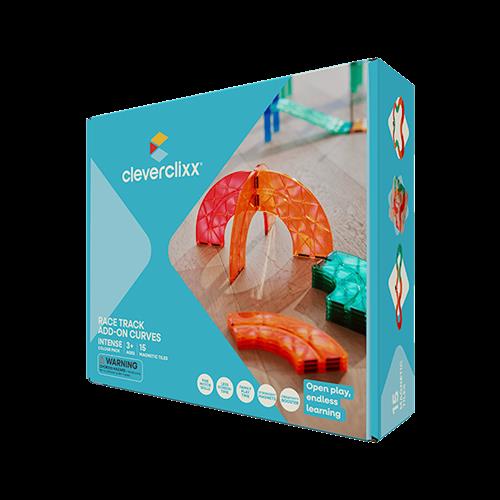 Cleverclixx Cleverclixx Race Track Extension Curved 15 Stk. Multi  Multi-Onesize  Blå  One Size 3+ Years unisex