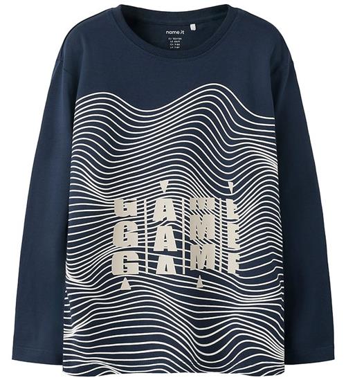 Name It Bluse - NkmValiant - Navy Blazer/Game