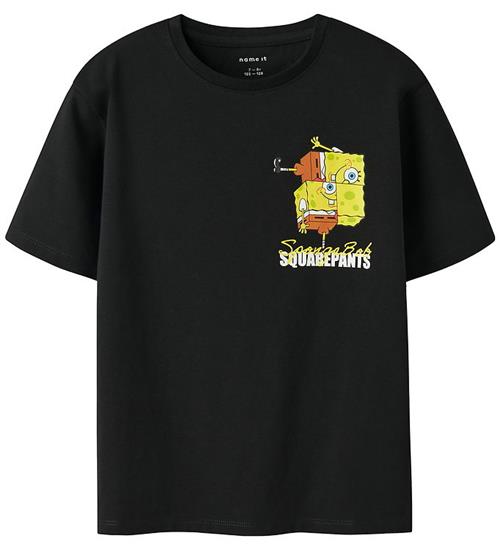 Name It T-shirt - NkmDex - Sponge - Black