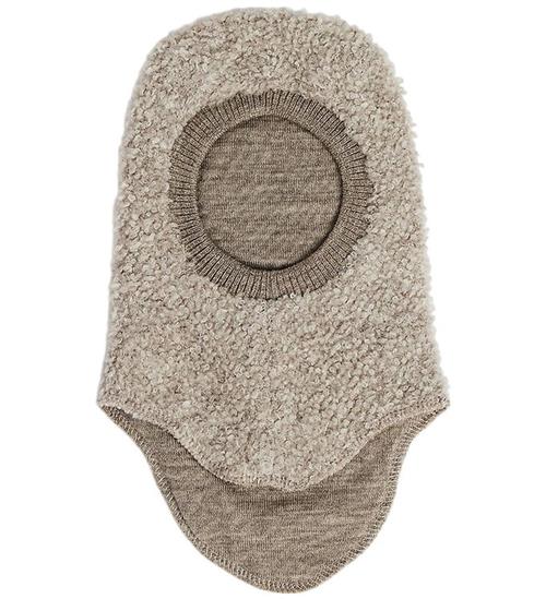 Smallstuff Elefanthue - 2-lags - Uld - Natur Meleret