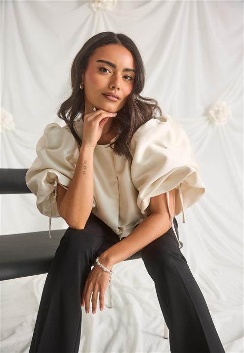 Bubbleroom Ateljé Remake Drawstring Sleeve Jacket