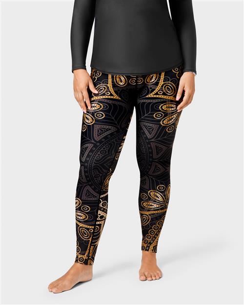 Signature Golden Mandala Leggings