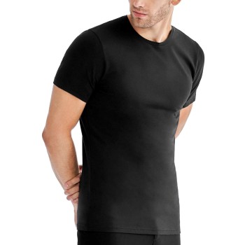 Bread & Boxers Bread and Boxers Crew Neck Sort økologisk bomuld XX-Large Herre