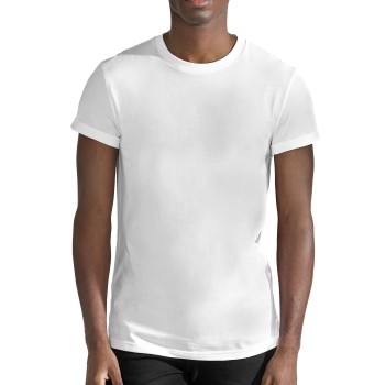 Bread & Boxers Bread and Boxers Roll-Up Tee Hvid økologisk bomuld X-Small Herre