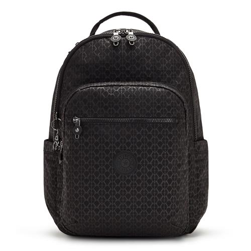 KIPLING Rygsæk 'Seoul'  antracit / sort