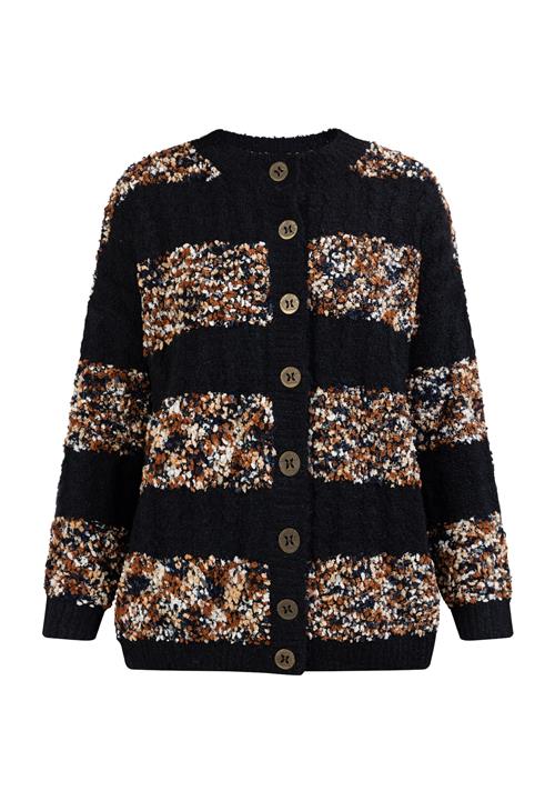 usha FESTIVAL Cardigan  blandingsfarvet / sort