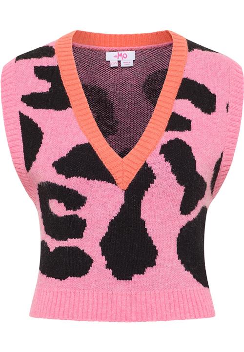 MYMO Pullover  orange / pink / sort