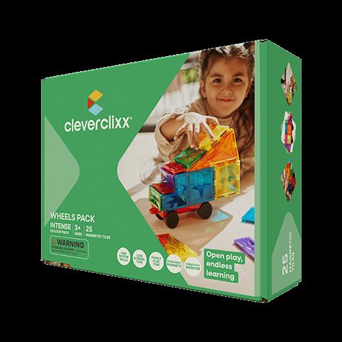 Cleverclixx Cleverclixx - Intense Pakke Med Hjul 25 Stk. Multi  Multi-Onesize  Grøn  One Size 3+ Years unisex