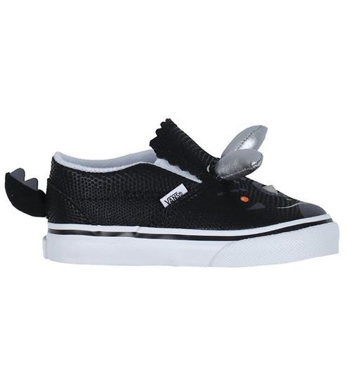 Vans Sko - Triceratops Slip-On - Dino Black/True White