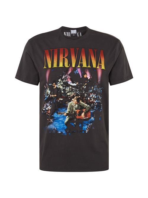 AMPLIFIED Bluser & t-shirts 'NIRVANA LIVE IN NEW YORK'  mørkegrå / blandingsfarvet