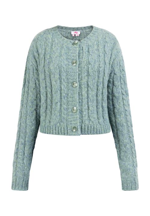 MYMO Cardigan  røgblå / mint