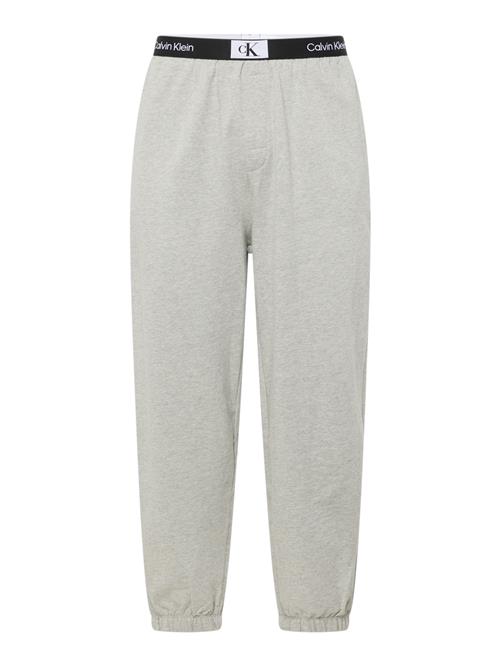 Calvin Klein Underwear Pyjamasbukser  grå / sort / hvid