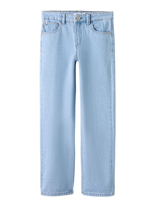 NAME IT High Waist Straight Jeans Rose Light Blue Denim