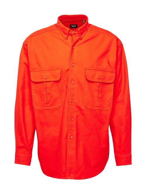 Levi's Skateboarding Skjorte 'Skate L/S Woven'  orangerød