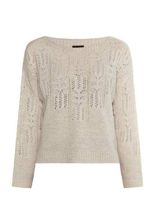 DreiMaster Klassik Pullover  uldhvid