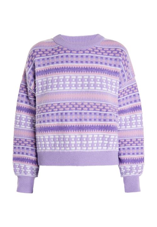 IZIA Pullover 'Eyota'  lilla / pink / hvid